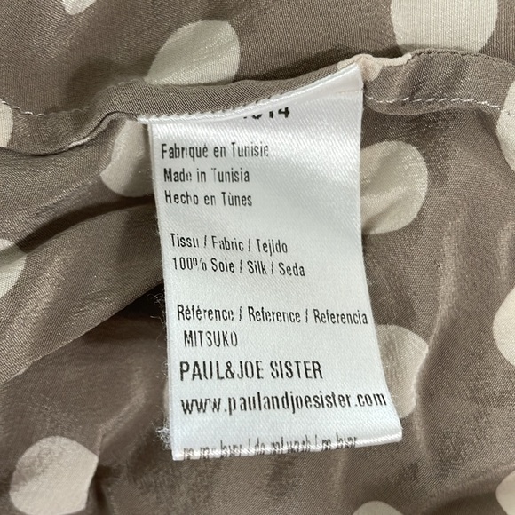 Printed Lace Cut Out Blouse - Picture 4 of 5